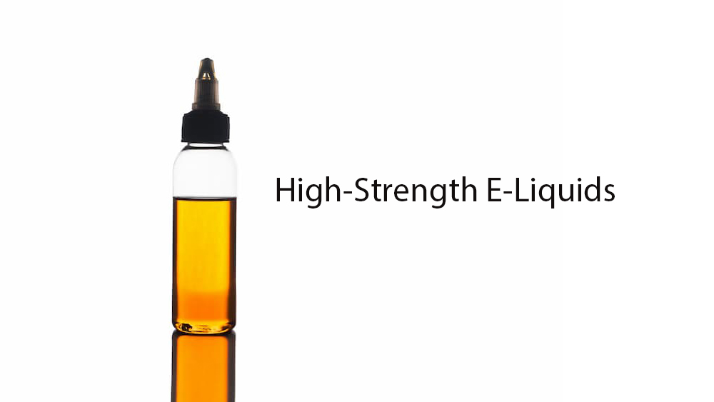 High-strength e-liquid designed for heavy smokers