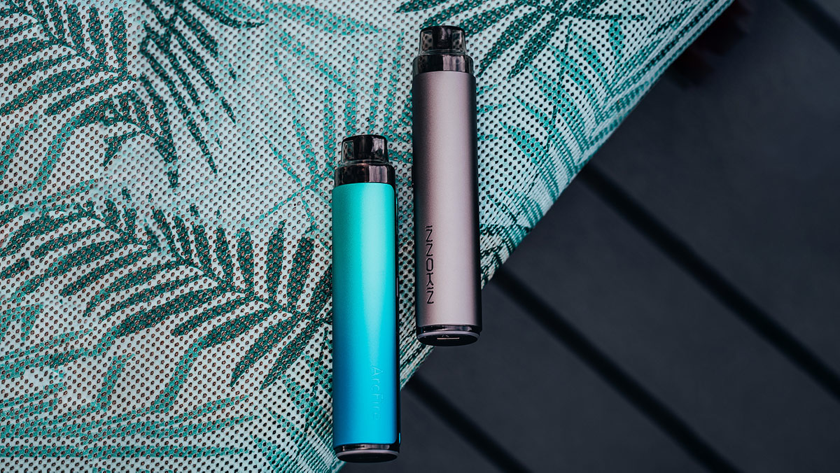 Compact and portable Arcfire designed for heavy smokers, featuring a sleek and ergonomic design.