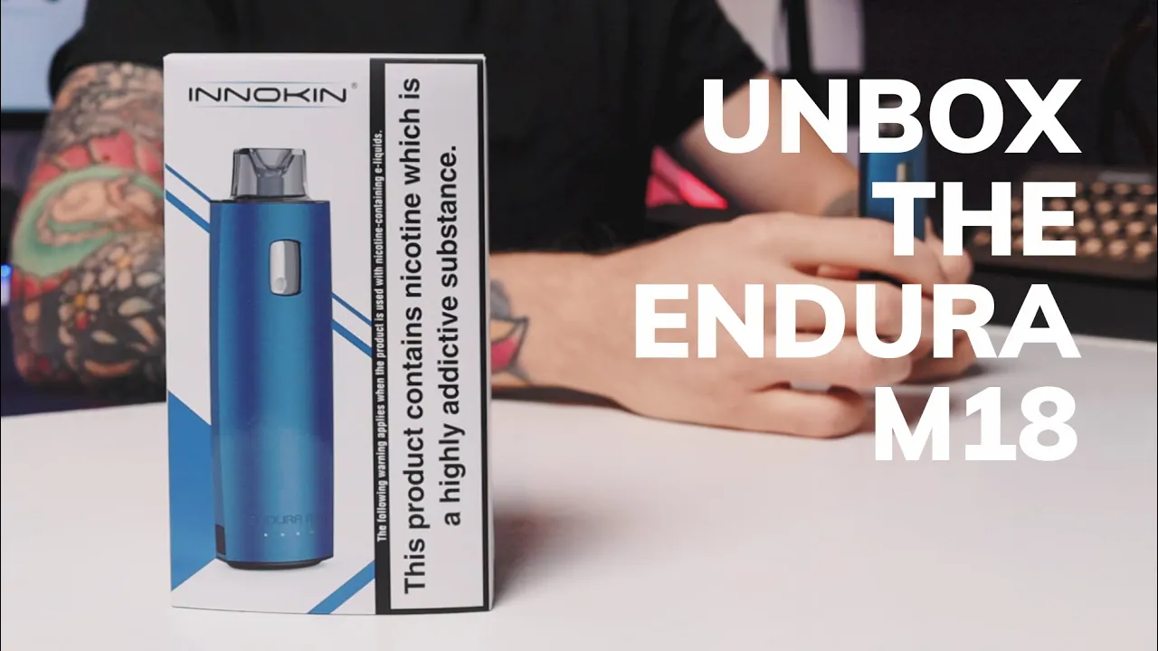 Unboxing Endura M18 Pod System Vape Kit - Video | INNOKIN