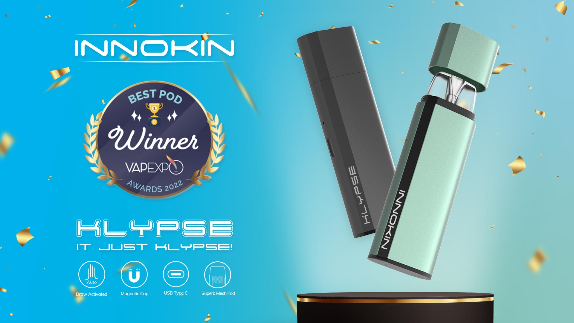 Innokin Wins Major International Vaping Awards